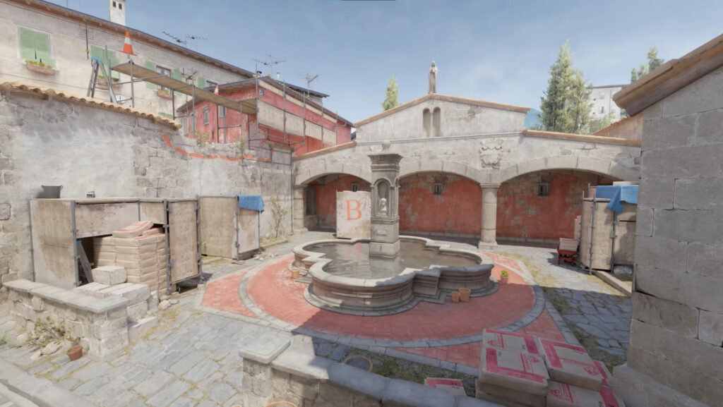 B-Site of Inferno in Counter-Strike 2