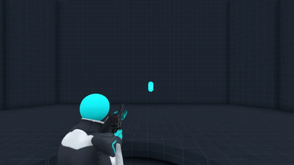 Controltrack Blink from the Marvel Rivals Aim Basics Routine on Aimlabs