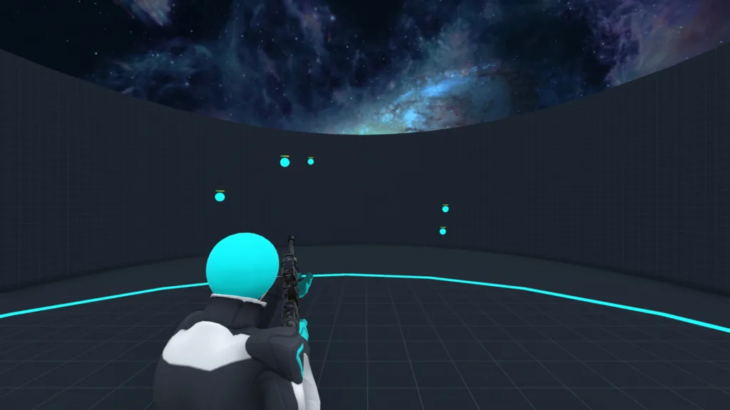 Multishot from the Marvel Rivals Aim Basics Routine on Aimlabs