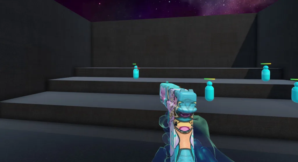 rA VALORANT Pistol Strafe in Aimlabs