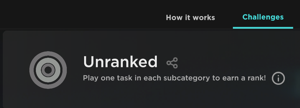The Share Button on the Aimlabs Official Benchmarks