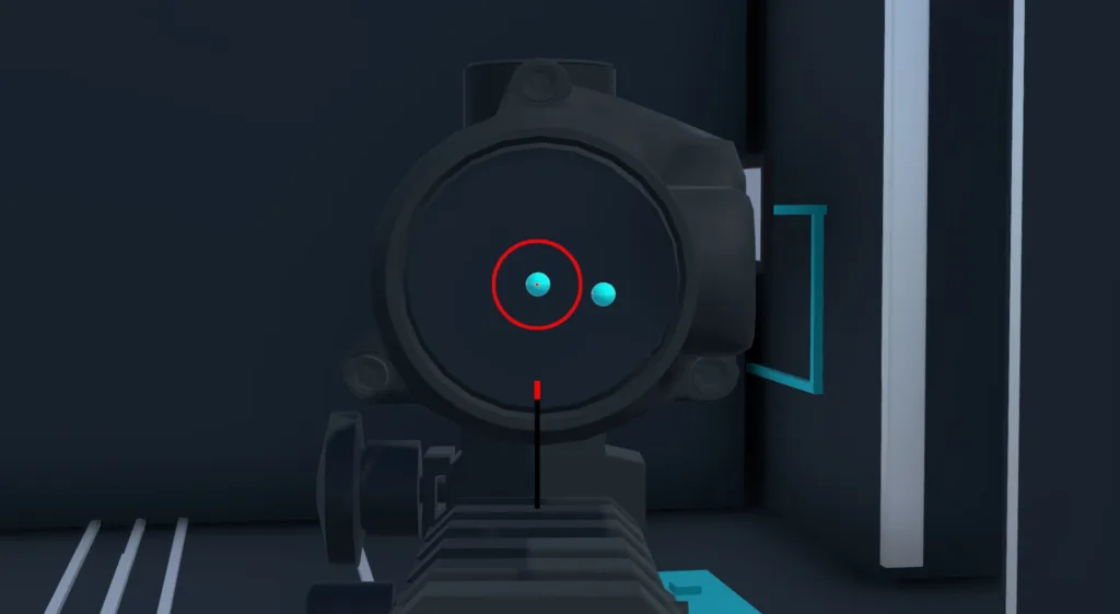 Siege Six Shot 1.5x on Aimlabs