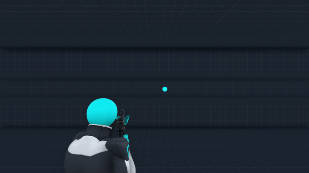 Horizontal Wide Track Easy TPP on Aimlabs