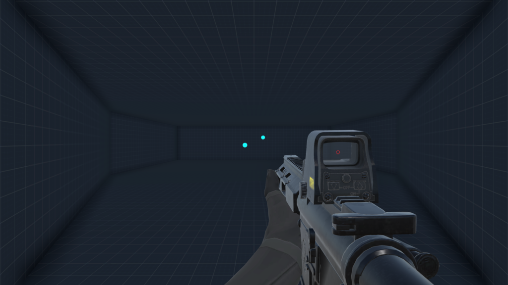 Twoshot Horizontalish Depth Easy ADS on Aimlabs