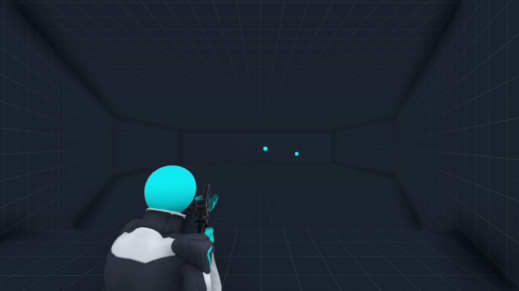 Twoshot Horizontalish Depth Easy TPP on Aimlabs